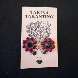 Tarina Tarantino Swarovski Flower Studs